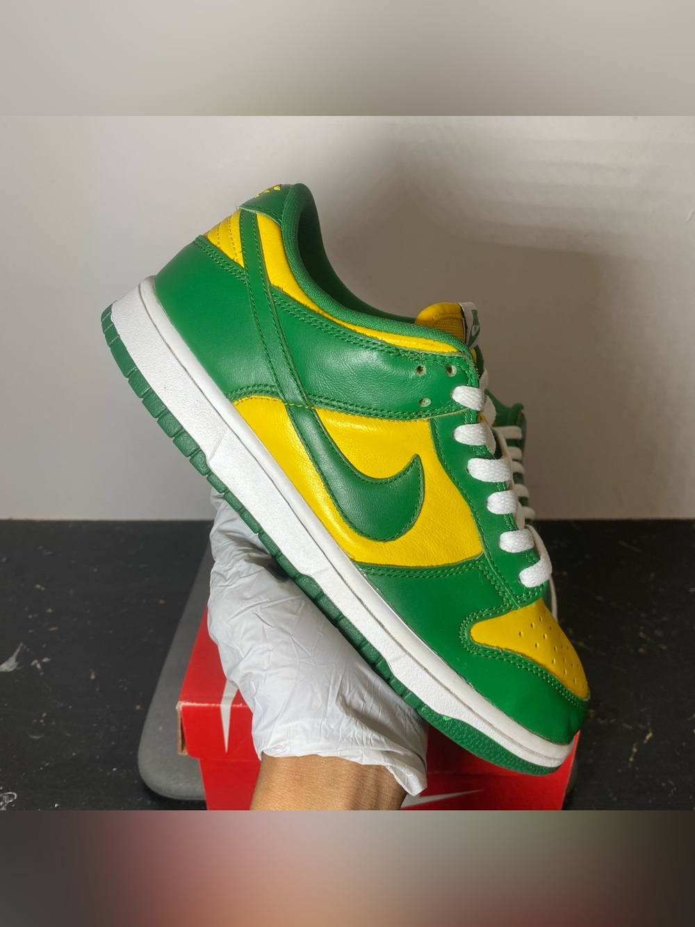 Size 6.5- Nike Dunk Low Brazil